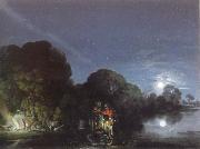 Adam Elsheimer, flight into egypt